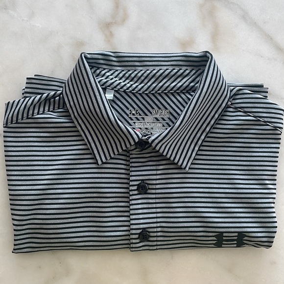 Men’s Under Armour Golf Polo Shirt - Small Size - Picture 6 of 6